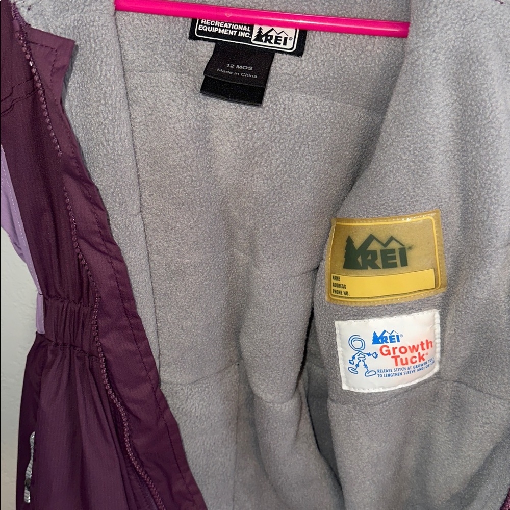 REI Snow Winter Suit Baby Girl Size 12 Months - Picture 2 of 5